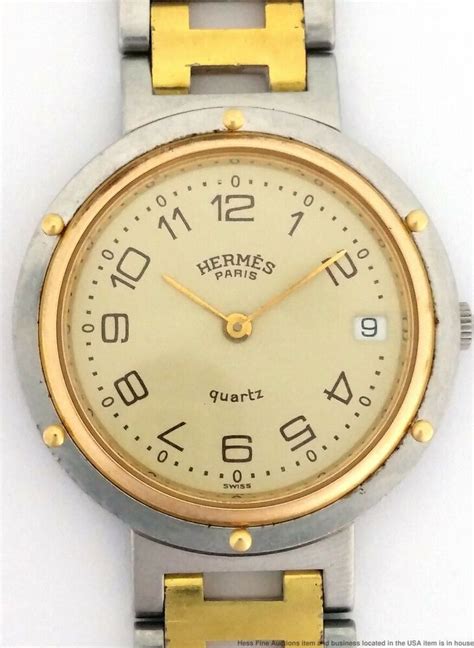 hermes paris vintage watch|Hermes Paris watch price.